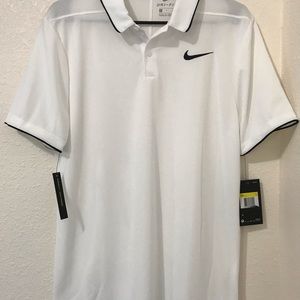 Nike’s Dri Fit Men’s White Golf Polo